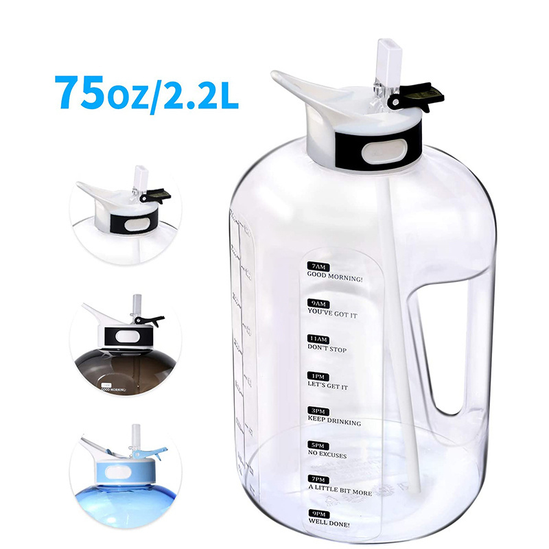 wholesale Colorful gym plastic sublimation leak proof bpa free portable recycling water jug 5 gallon bottle