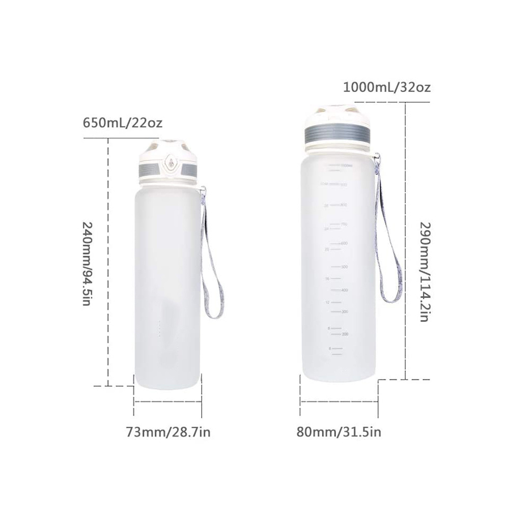 personalised eco reusable luxury customized sublimation portable water leak-proof sport drinking bottle