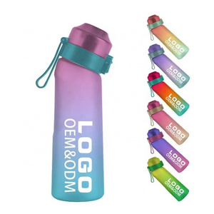 700ml Newest Design AIR Scented Flavored  up Tritan Leakproof  Portable plastic Water Bottle  With flavored Pods