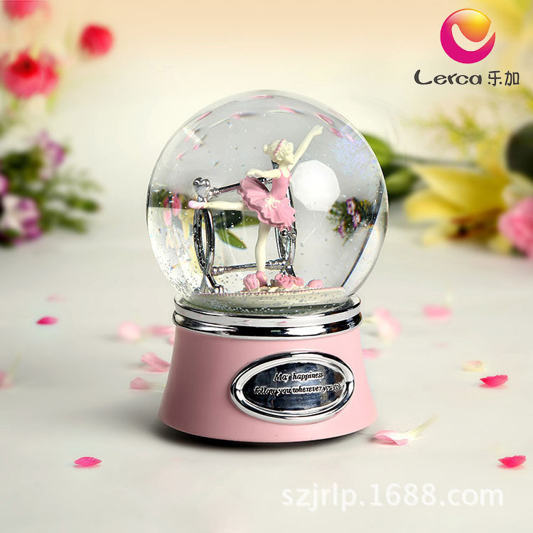 Ballet Gift Crystal Ball Music Box/Custom Music Box/Music Snow Globe