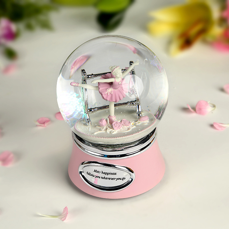 Ballet Gift Crystal Ball Music Box/Custom Music Box/Music Snow Globe