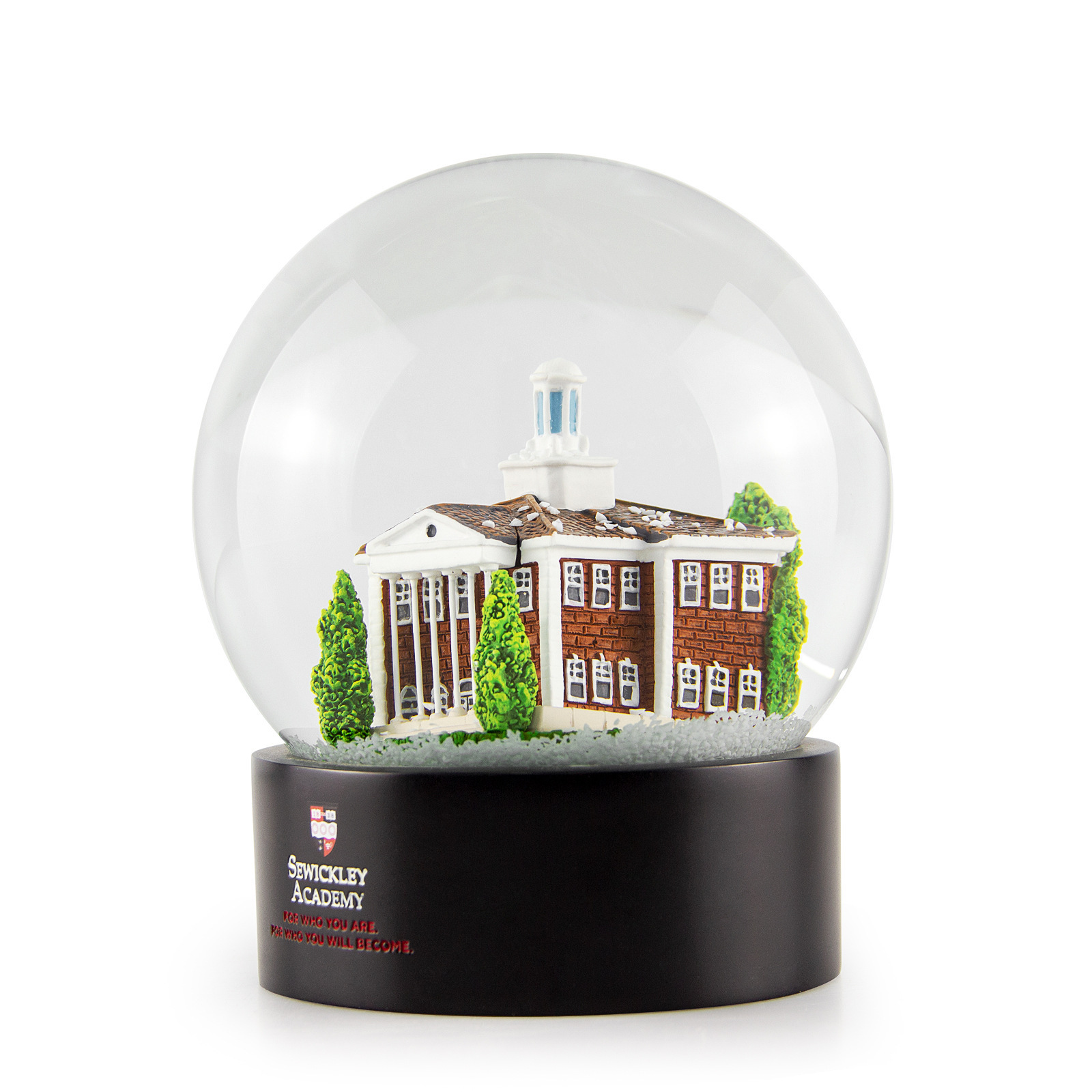 120mm Real Estate Luxury Ornament Souvenir Kit Gift Resin Glitter Snow Ball/Snowball/Custom Snow Globes