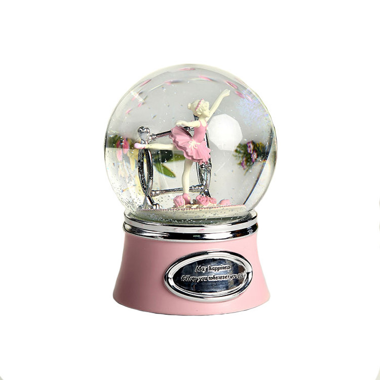 Ballet Gift Crystal Ball Music Box/Custom Music Box/Music Snow Globe