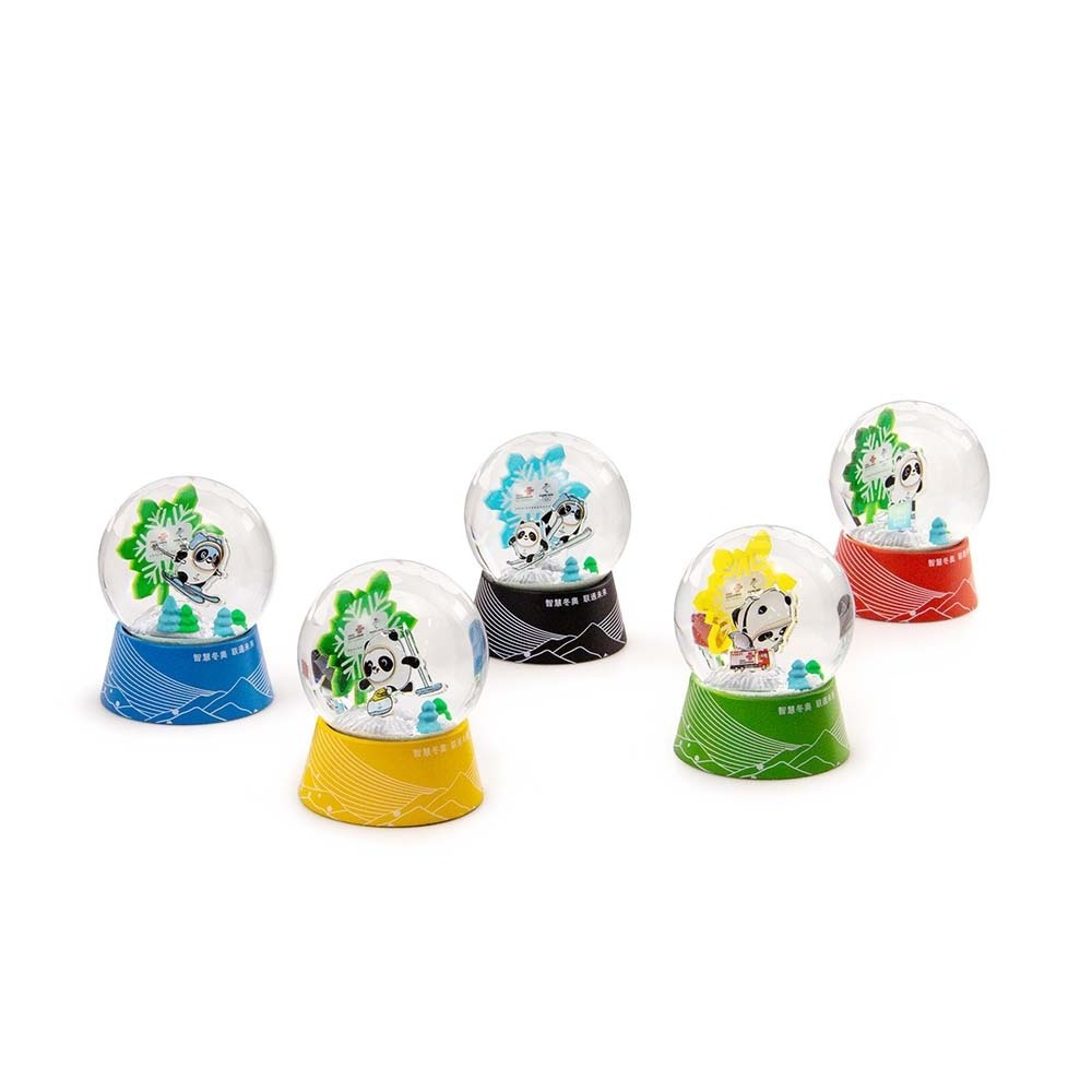 Wholesale 65mm Acrylic Interior Diy Unicorn Egypt Nativity Venice Glitter Empty Kit Snow Ball/Custom Snow Globes/Water Globe