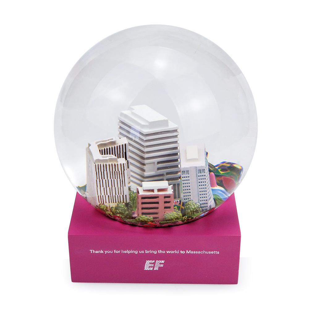 100 mm Celebration de lecole Ornement culturel Ornement de luxe Kit de souvenir Gift Snow Ball / Snowball / Custom Snow Globes