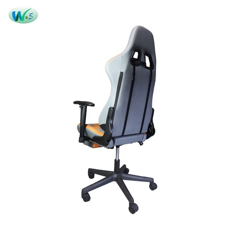 WSF 8250 Office gaming chair Computer Silla 2D armrest with foootrest  choiceable hot sale pu leather recliner