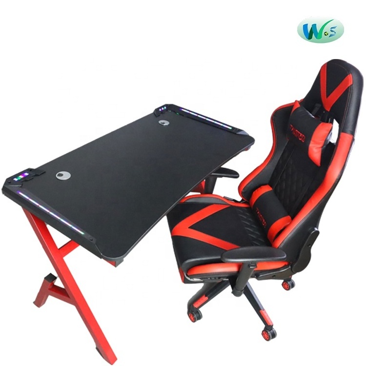 WSF 4106 Mesas Para Computadoras Factory Direct Sale Mesa Gamer Computer Gaming Desk Gamer Table For Sale