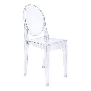 WSJ3150 Banquet Dining Chair Garden Wedding Chair High Quality Acrylic Armless Ghost Furniture Color Material Nice Origin Chair