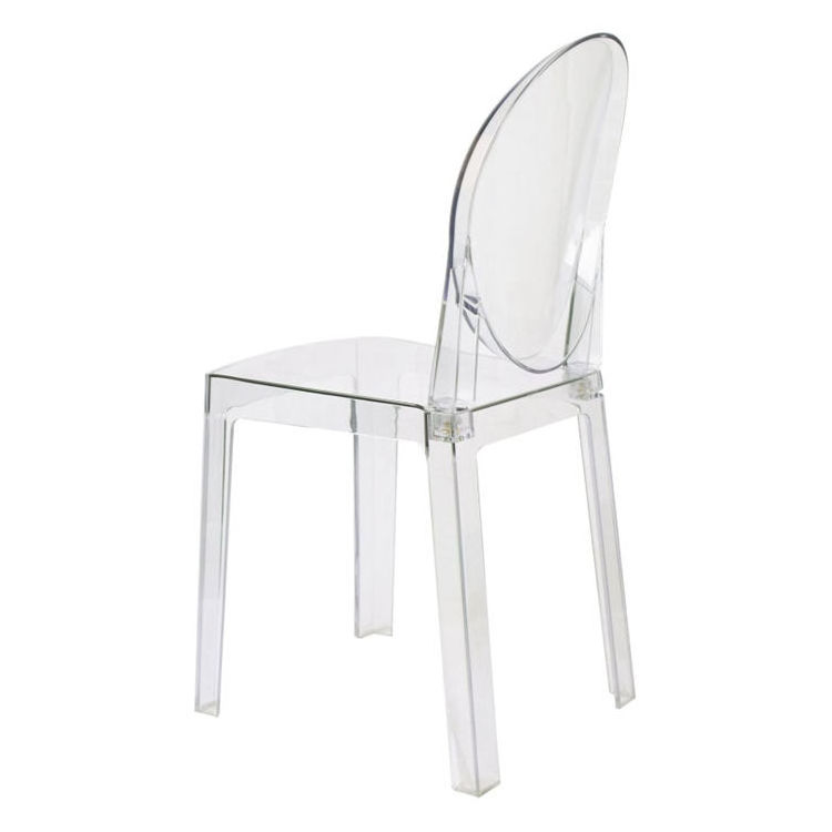 WSJ3150 Banquet Dining Chair Garden Wedding Chair High Quality Acrylic Armless Ghost Furniture Color Material Nice Origin Chair