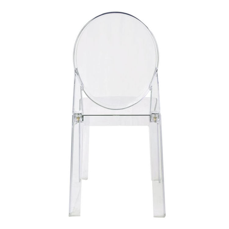 WSJ3150 Banquet Dining Chair Garden Wedding Chair High Quality Acrylic Armless Ghost Furniture Color Material Nice Origin Chair