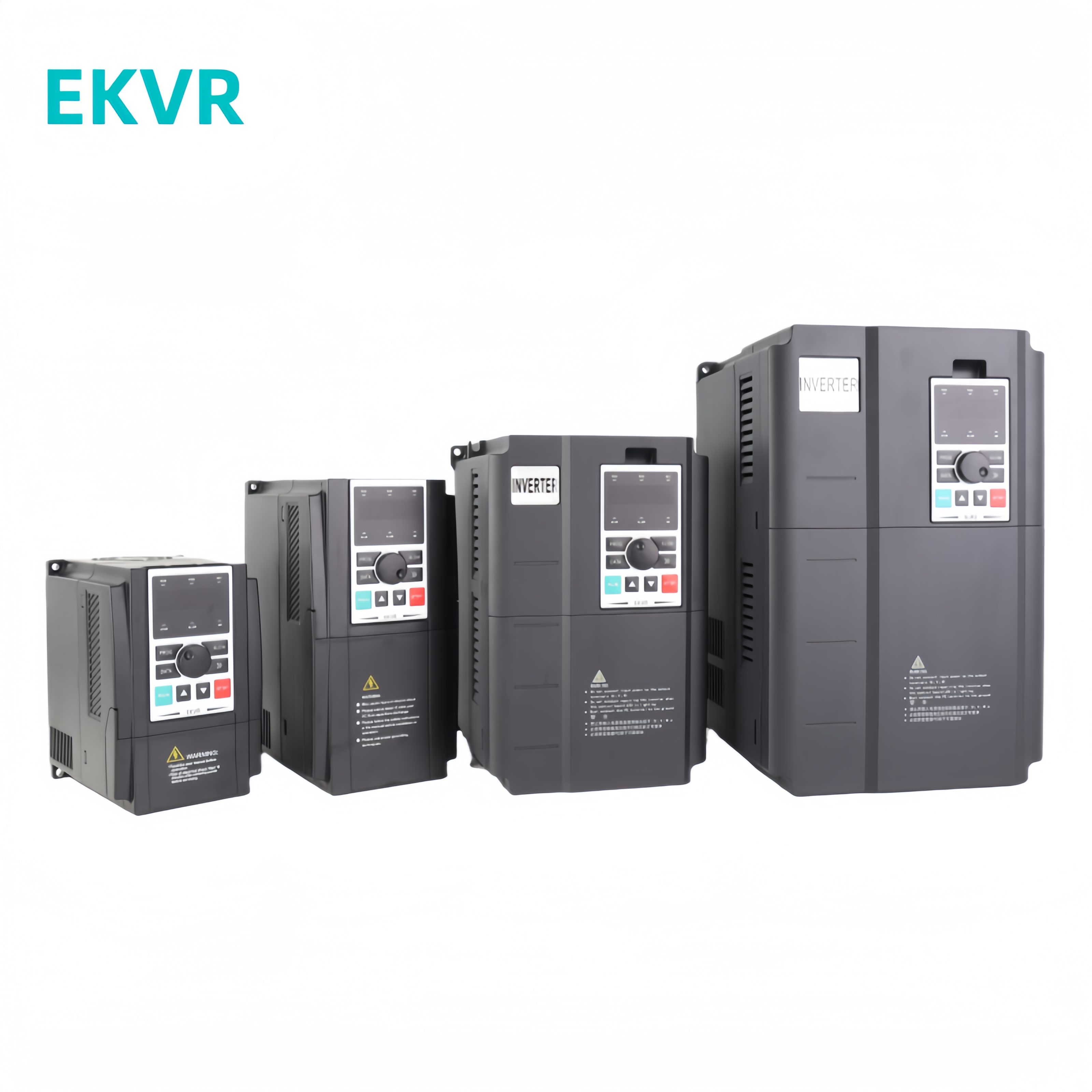 EKVR multi model multi size motor drive Converter 0.5kw to 400kw with Vector Control high frequency AC 3 phase inverters VFD