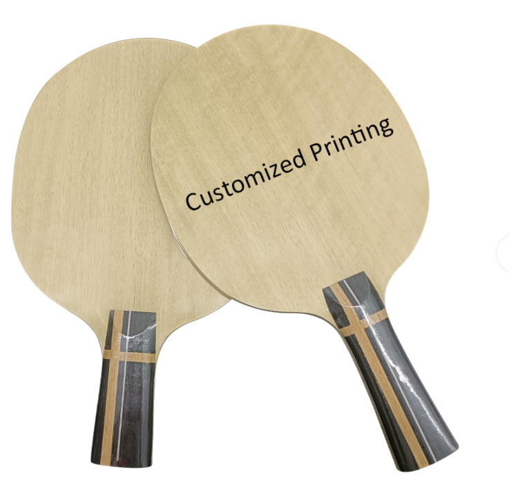 Professional Zylon Carbon Table Tennis Blade Custom Print ODM Brand Bottom Shake Hand Training Pingpong Board Table Tennis Blade