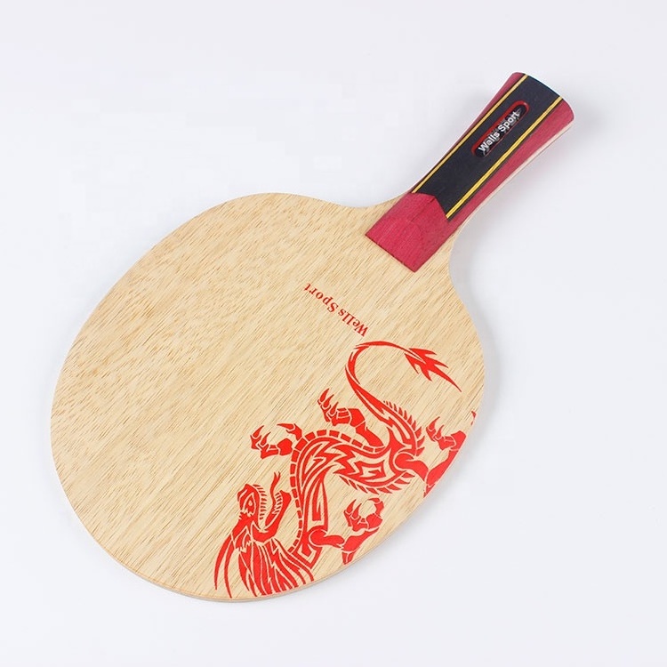 Professional  customized  Zylon-carbon   Table Tennis Racket  Blade