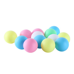 Customize Logo Colorful Pingpong Balls Light Green Pink Yellow ABS Material 40mm Table Tennis Ball