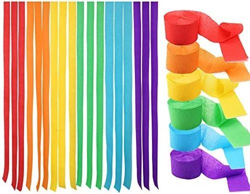 Party Decorations Wedding 1.77 inch Wide Crepe Paper Streamers