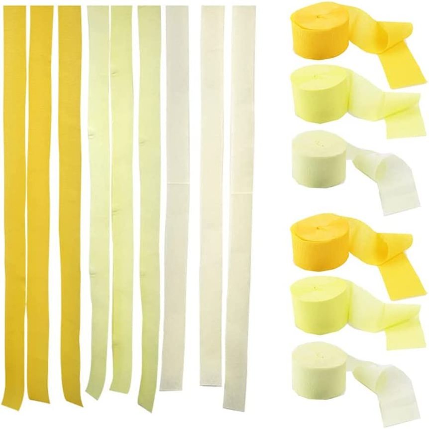 Party Decorations Wedding 1.77 inch Wide Crepe Paper Streamers