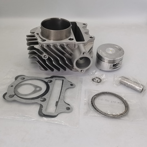 cylinder kit for scooter 4 stroke 150cc 57.4mm 158QMJ STELS KEEWAY