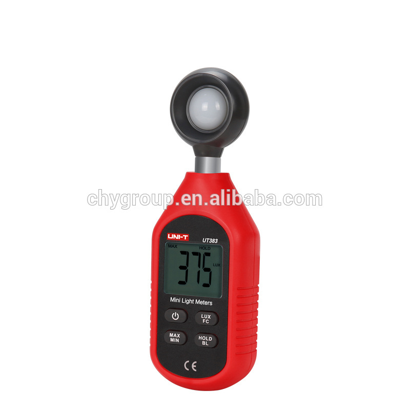 UNI-T UT383 Precision and low power consumption 0-9999Fc High sensitivity Mini illuminometer meter Digital Light Meter Tester