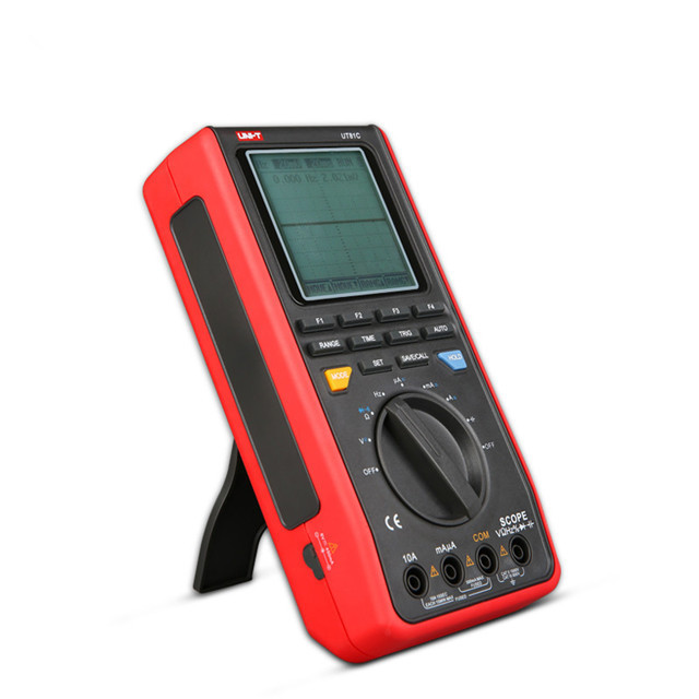 UNI-T UT81B Handheld LCD Scopemeters Oscilloscope 8MHz 40MS/s Real-Time Sample Rate Digital Multimeters With USB Interface