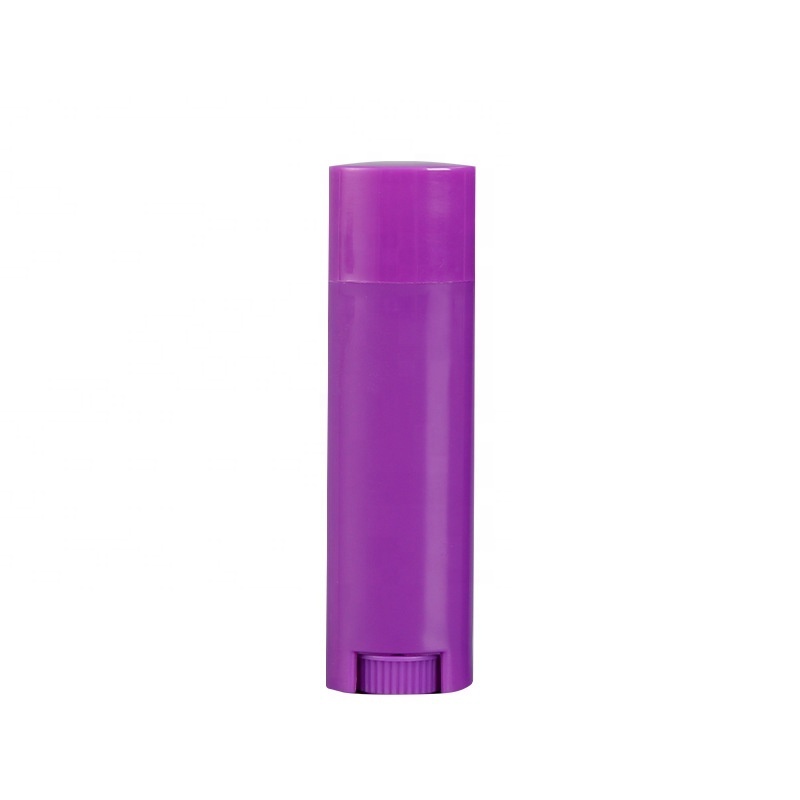 Colorful empty Swirl up 4.5g food grade Oval Round lip balm tube lipstick container Deodorant stick Glue Stick