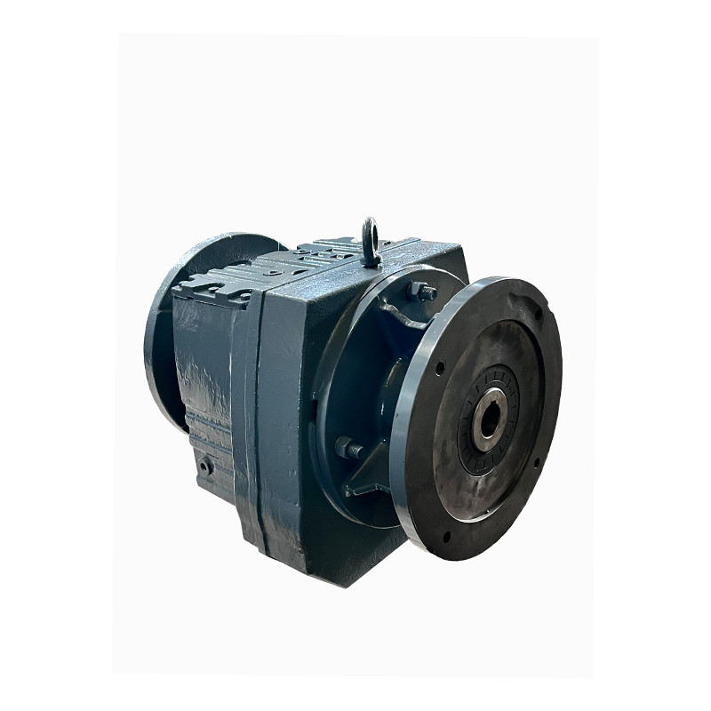 RF107 5.5kw Helical Manufacture High Efficiency 1420rpm Cast Iron Housing Helical Gearbox