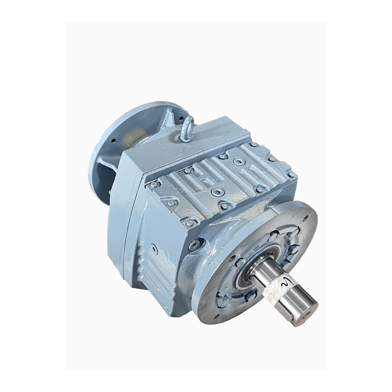 RF107 5.5kw Helical Manufacture High Efficiency 1420rpm Cast Iron Housing Helical Gearbox