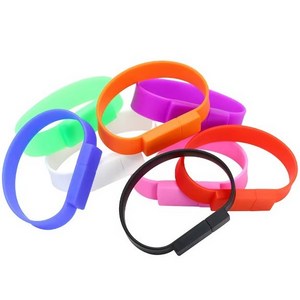 Bulk cheap price USB 2.0 3.0 Flash Drive Silicone Bracelet Wristband Thumb Drive for PC Laptop Computer real capacity