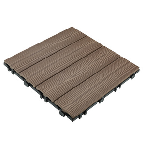 Easy Quick Install DIY Decking Tiles for Garden and Balcony