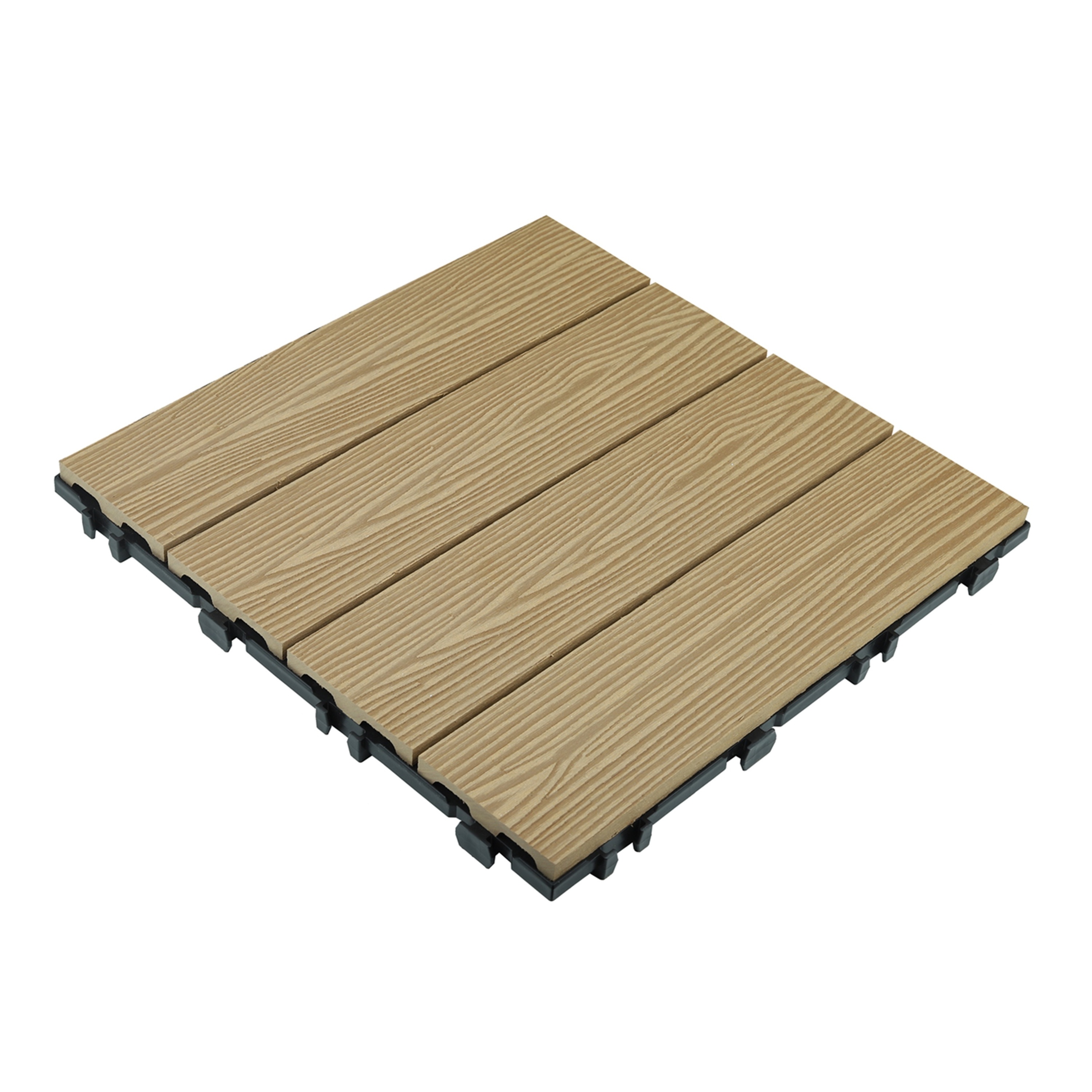 Easy Quick Install DIY Decking Tiles for Garden and Balcony