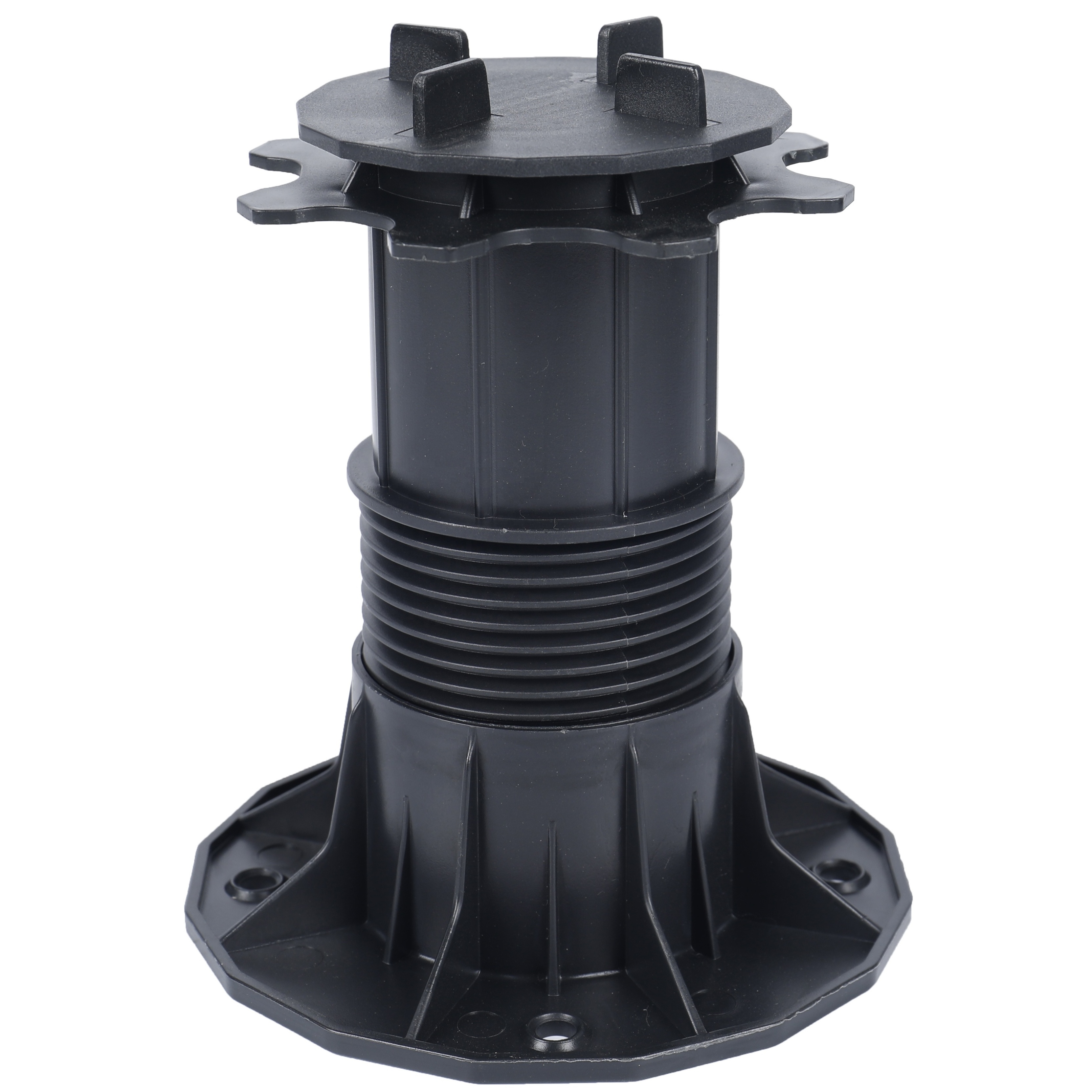 Floor Paving Support Pedestals Adjustable Pedestal for Roof Terrace that allowing air ventilation XF-T204C 65-145 mm