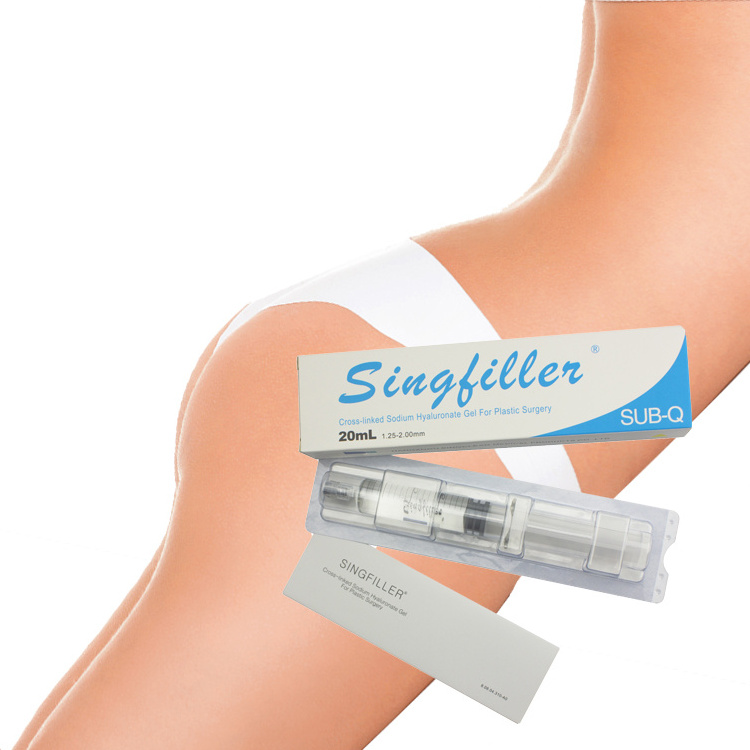 Singfiller Hot Sale 10ml 20ml Hyaluronic Acid Breast Buttock Enlargement Body Filler Injection