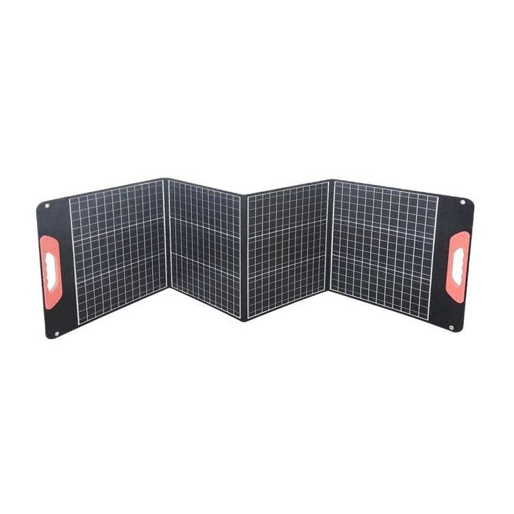 100W 150W 200W 18V 36V All Black flexible folding Portable ETFE Foldable Solar Panel