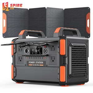 300w 500w 1000w Mini Outdoor Camping Portable Energy Storage Lifepo4 Battery Back Up Power Station Solar Generator For Home Use