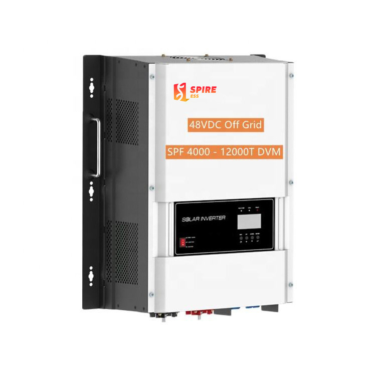 SPF 48VDC Solar Energy System  8kw 10kw 12kw Split Phase Off Grid Hybrid Solar Inverter