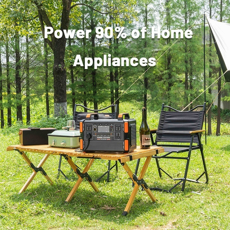 300w 500w 1000w Solar Generators 6-6.5 Hours Fast Charging Electricity Generations Portable Power Station With Solar Panels