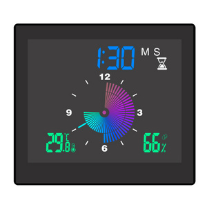 Suction Shower Clock Time Countdown Color Lcd Table Waterproof Costom Made Alarm Wall Digital Count Down