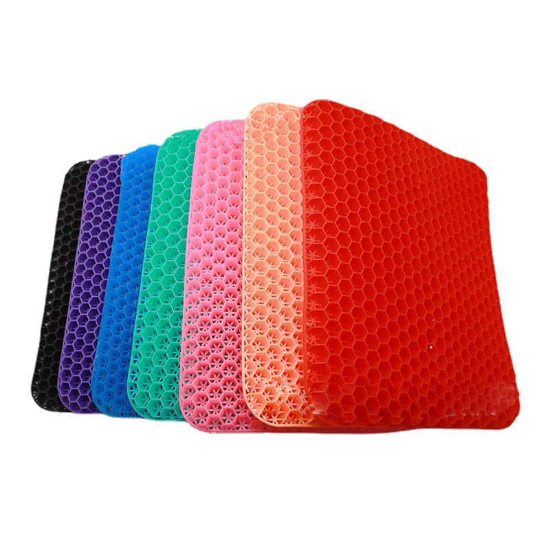 1kg Outdoor Cooling Office Chair Wheelchair Egg Honeycomb Silicone Gel Car Seat Cushion