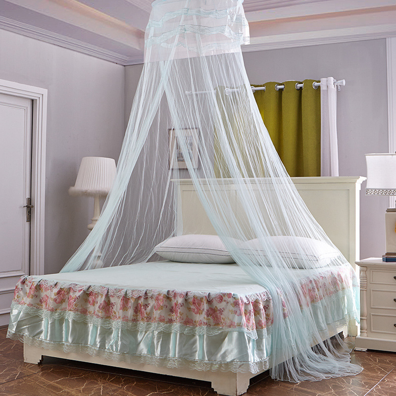 Luxury Ultra Large circular ceiling dome Mosquito Net  King queen Size Bed Canopy Mosquito Net