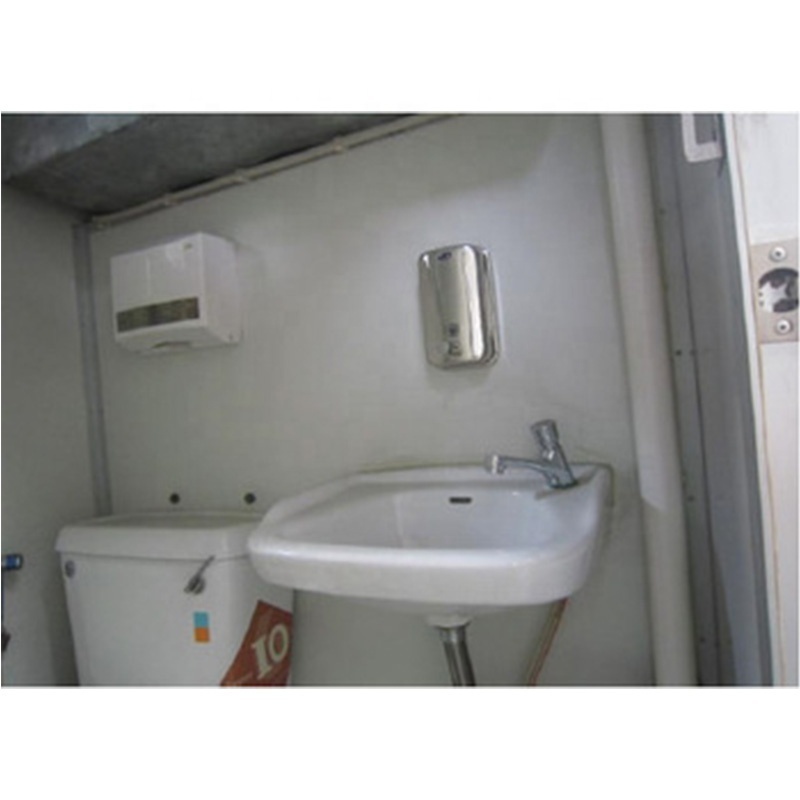 China flexible garden container house factory VIP  trailer toilet room unit  for sale