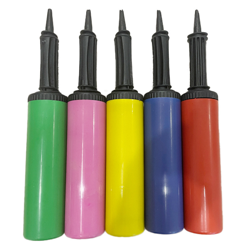 Cheap Party Supplies Plastic Manual Balloon Pump Balloon Inflator Ballon Accessories Hand Air Pump Balloon Pump