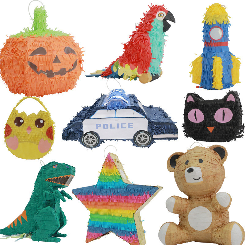 Wholesale Mexican Pinata Toys Colorful Mini Peluche Alpaca For Kids Mini Pinata Pinata Toys Party Decoration