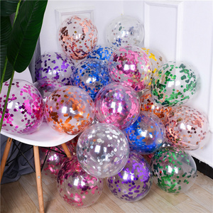 12inch multicolor confetti sequin balloons party decorations balloons and decorations latex balloons for parties