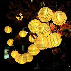 Solar 10LED Hanging Lantern String Lights Landscape Outdoor Garden 8 modes Solar Christmas lights Halloween Decoration light