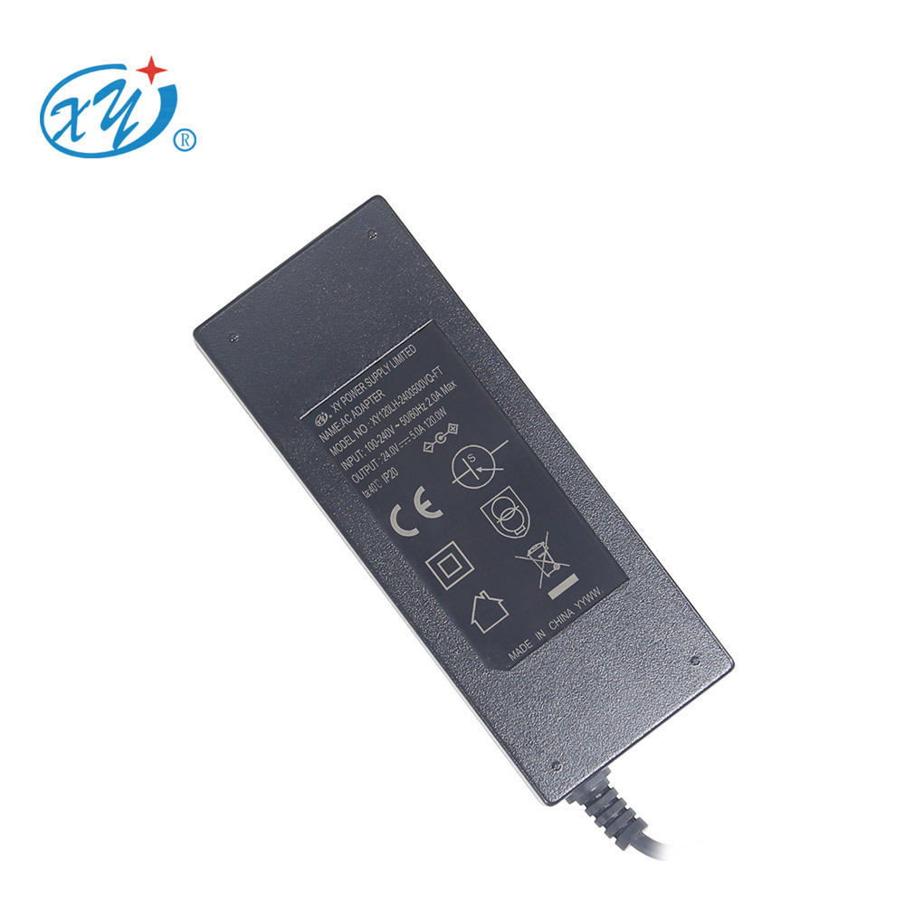 USA 12V8A/9A/10A 100w switching desktop adapter 12v 10a 24v5a 24V 5A 120w AC DC adapter power supply