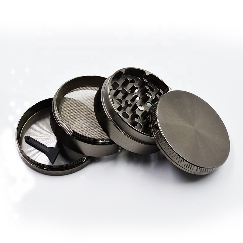 4 Layers Manual Metal Tobacco Smoking Herb Grinder 50mm