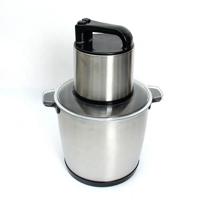 Yam pounder fufu pounding machine commercial stainless steel food meat chopper 10L 1500W electric meat grinder