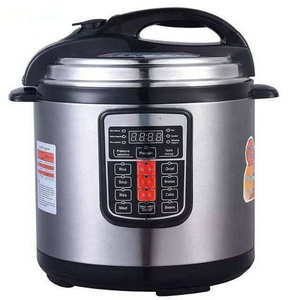 In stock Multifunctional 5L 6L Food Steamer Electric Programmable Pot Pressure Cooker Rice Cooker With Non-Stick Bowl