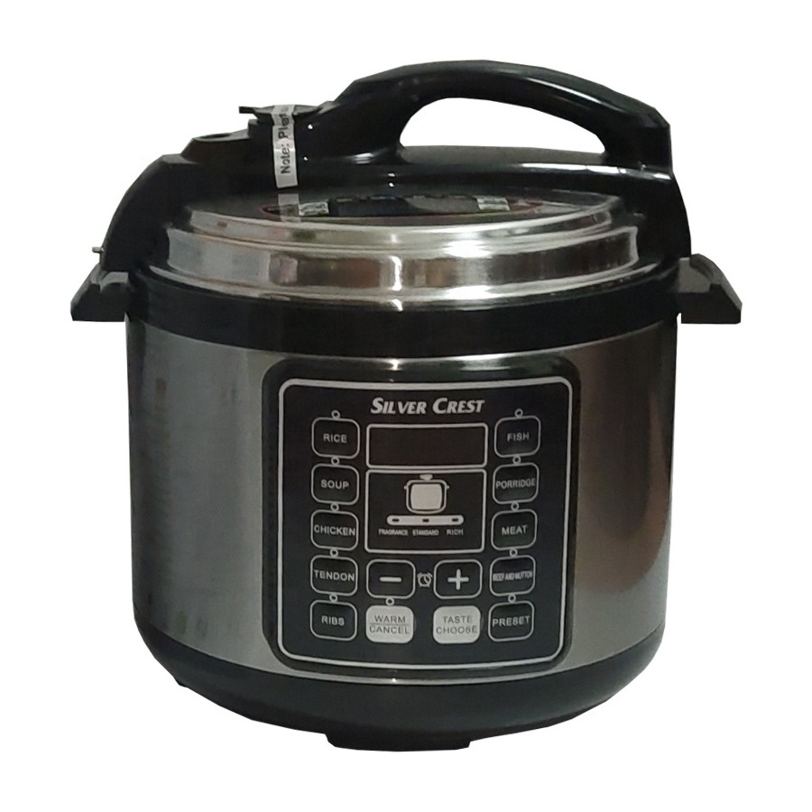 Multi function non-stick cooker electric pressure cooker silver crest rice cooker