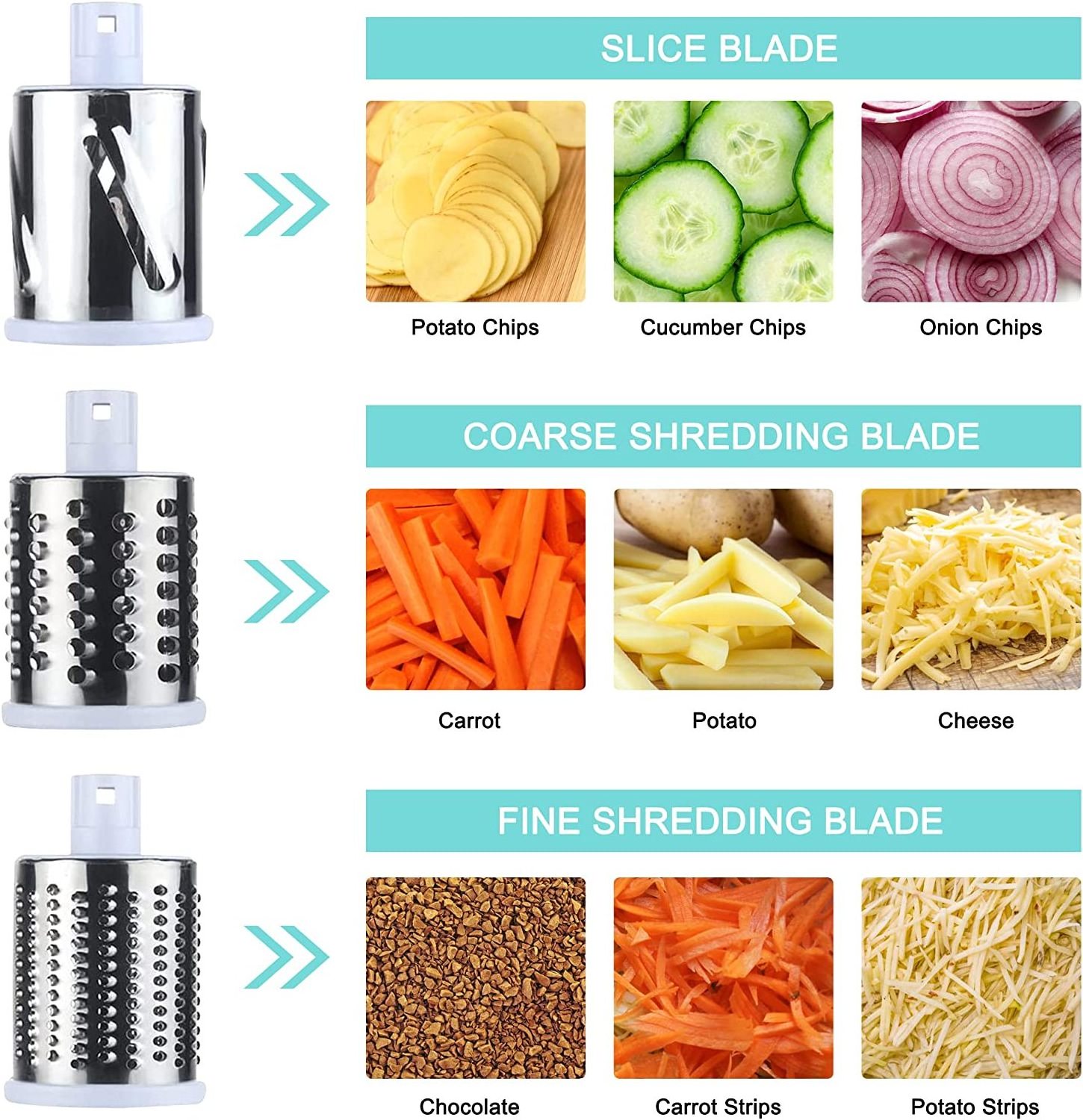 Mini slicer vegetable food chopper sauce blender kitchen spiralizer vegetable  banana cabbage slicer