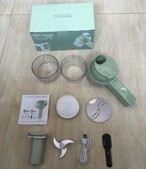 Housewares Kitchen Accessories Automatic Vegetables Slicer Garlic Crush press,Chopping Garlic Gadgets